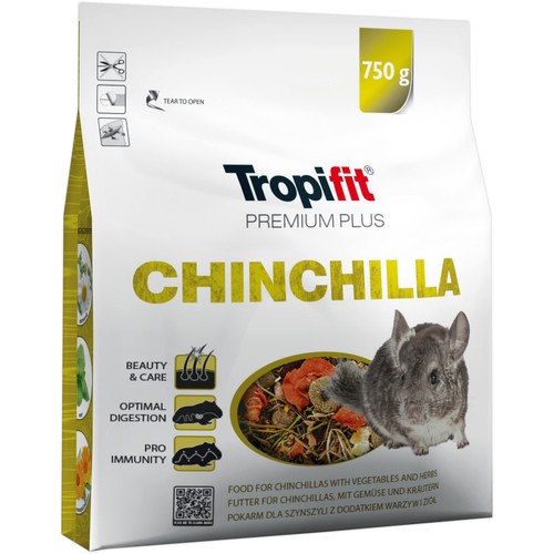 Chinchila premium plus - chinchila, 750g